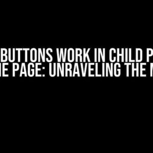 Blazor Buttons Work in Child Page but Not Home Page: Unraveling the Mystery