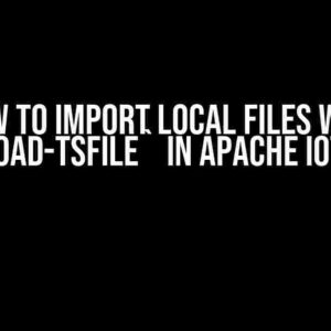 How to Import Local Files with `load-tsfile` in Apache IoTDB