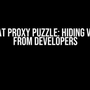 The Great Proxy Puzzle: Hiding vector3f from Developers